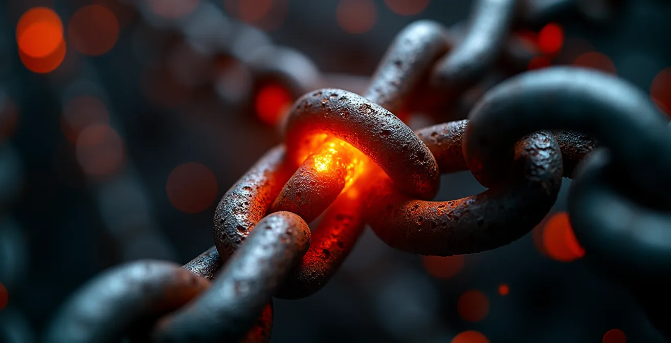 Analyse macro des connexions entre ports et entrepôts montrant les points de vulnérabilité