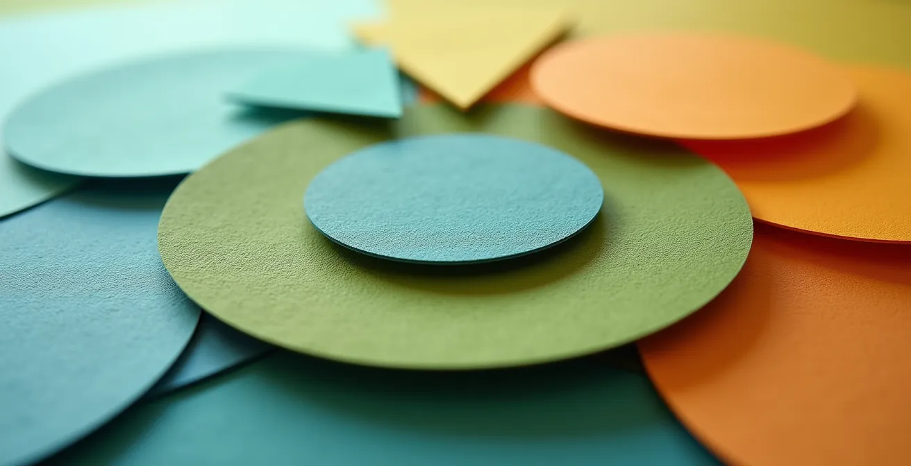 Visualisation macro d'un tableau de bord avec graphiques circulaires montrant la répartition entre coût transport, risque et impact carbone